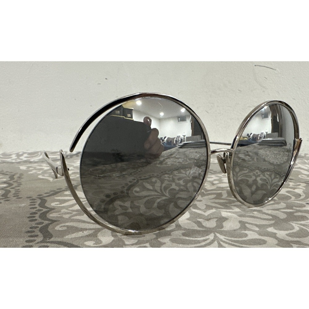 Linda Farrow Oversized Round Mirror Lens Women  LFL680/2 5248 60-17-135
